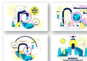10 World Water Monitoring Day Illustration