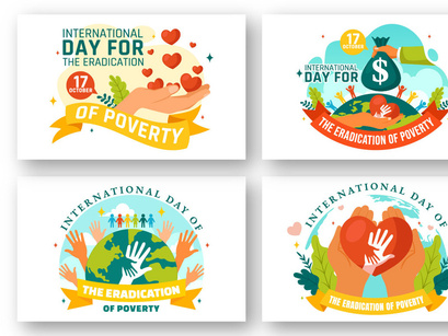 10 Day for the Eradication of Poverty Illustration