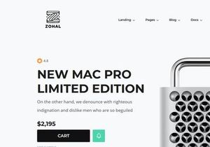 Zohal v1.0 - Multipurpose UIkit