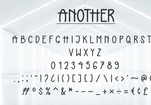 Another - Handwritten Font