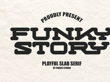 Funky Story - Playful Slab Serif preview picture