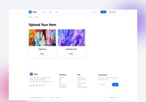 NFT Wallet/Upload/Create/Activity UI KIT