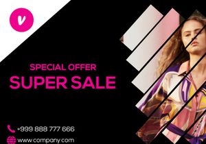 Fashion Sale Banner Template