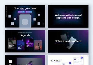 Malek • App Presentation Powerpoint Template