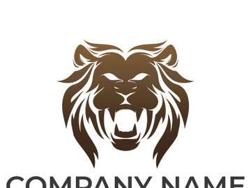 Lion logo preview picture