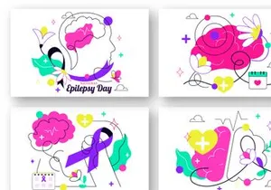 6 National Epilepsy Day Illustration
