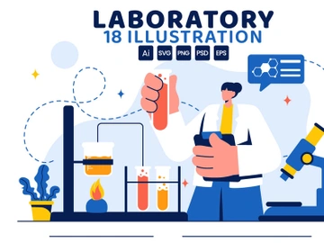 18 Laboratory Science Illustration preview picture