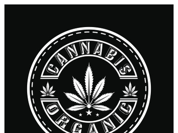 Mariuhana leaf symbol, marijuana or hemp icon, cannabis medical sign, weed drug vector illustration preview picture