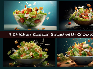 Chicken Caesar Salad with Croutons preview picture