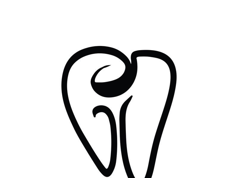 Dental Logo Design vector template.Creative Dentist Logo. Dental Clinic Vector Logo.
