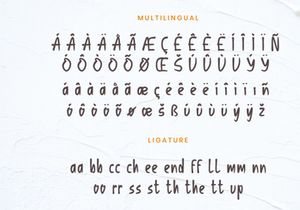 My Ngune Font Handwritten