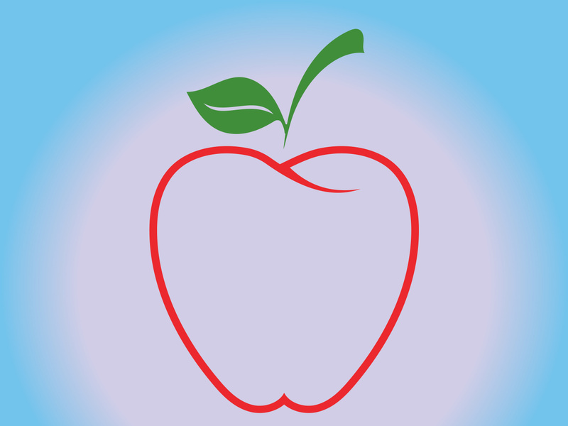Apple logo design