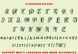 The Lastring - Tattoo Script Font
