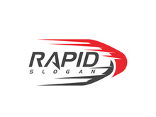 Faster icon design illustration