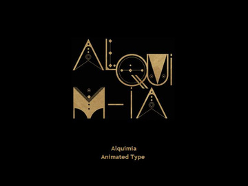 ALQUIMIA Animated Font preview picture