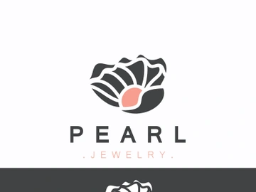 Pearl Shell or jewelry logo elegant and luxury beauty and fashion preview picture