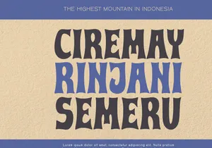 Bungalow - Display Font