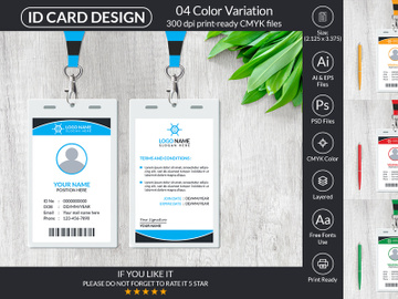 ID Card Design preview picture