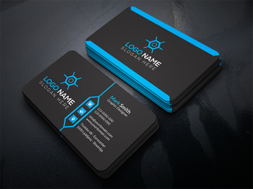 Clean And Minimal Business Card. preview picture
