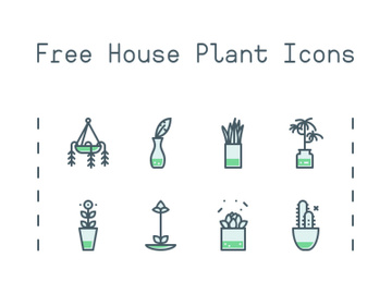 House Plant Icons preview picture