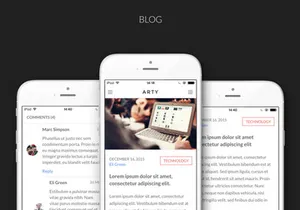 Artyfi(Arty v1.0) HTML Mobile Template(by UIlarax)|HTML Kit for creating your next app