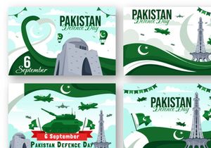 11 Pakistan Defence Day Illustration