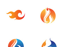 Fire flame vector illustration design