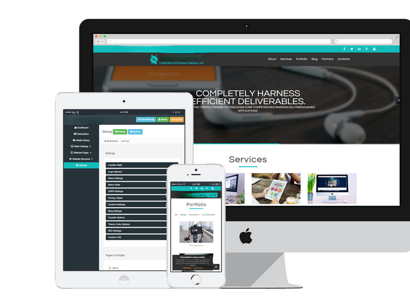 BizWeb Manager v1.0 - Corporate & Enterprise Website CMS