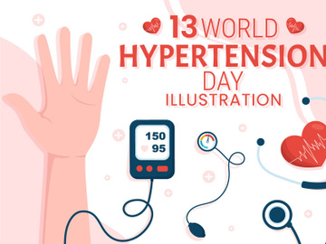 13 World Hypertension Day Illustration preview picture