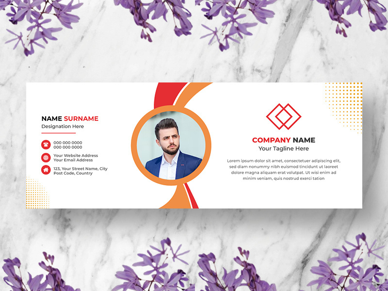 Corporate Email Signature Template Ver-3
