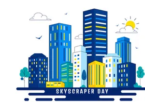 10 Skyscraper Day Illustration