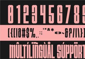 Condensans - Condensed Sans Serif Font