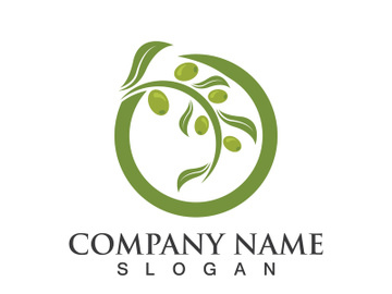 Extra virgin olive oil logo icon design vector illustration preview picture