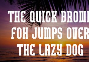 Happy Beach - Playful Slab Serif