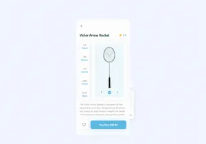 Eminton - Badminton E-Commerce Mobile App