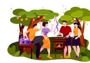 M101_Party Illustrations