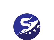 Business corporate S letter logo design vector