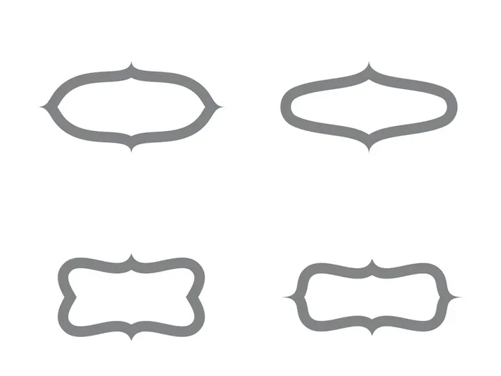 Circus element icon illustration