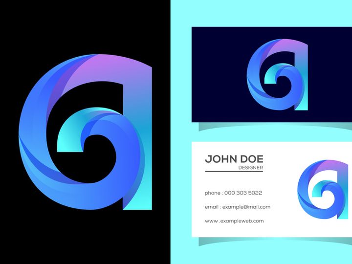 Initial letter A logo design template vector illustration.