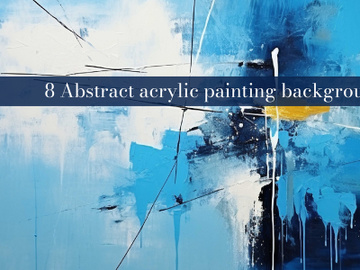Abstract acrylic painting background preview picture