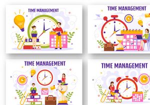 13 Time Management Planning Illustration