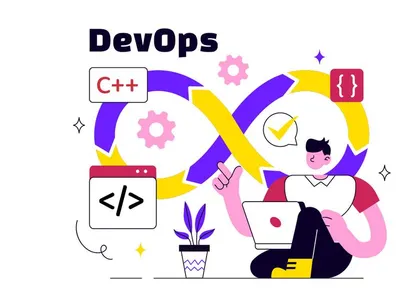 10 DevOps Vector Illustration