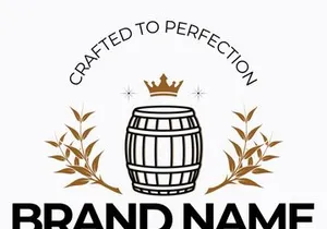 Whisky vintage logo vector illustrations design luxury