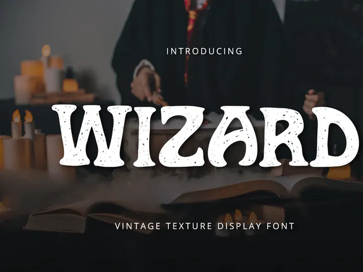 Wizard - Display Font