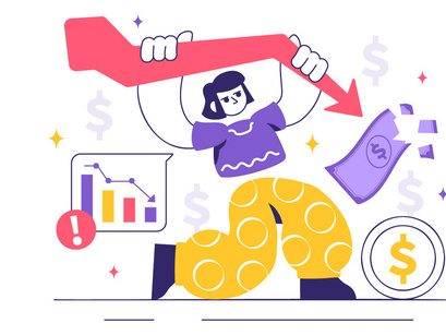 10 Financial Crisis Illustration