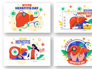 10 World Hepatitis Day Illustration preview picture