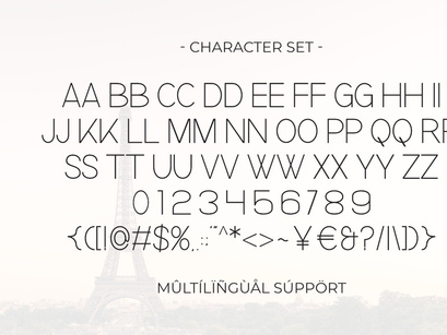 Slimline - Monoline Sans Serif Font