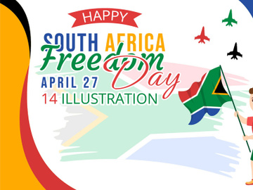 14 Happy South Africa Freedom Day Illustration preview picture