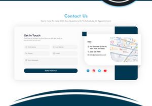ENT Doctor Website UI/UX Design Kit