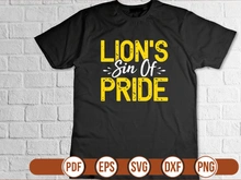 Lions sin of pride